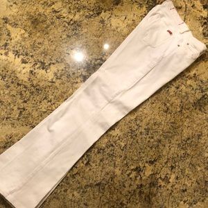 Guess Great fitting white  stretch flare jeans